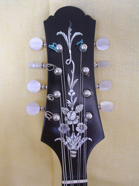 2 pezzi di materiale per intarsio bianco madreperla Exceart rettangolare materiale di intarsio per chitarra a forma di foglia