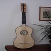 Chitarra battente cilentana - vista frontale