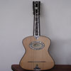 Chitarra battente settecentesca decorata - vista frontale